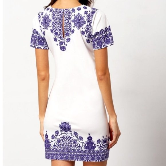 Vintage Floral Shift Dress - Picture 5 of 5